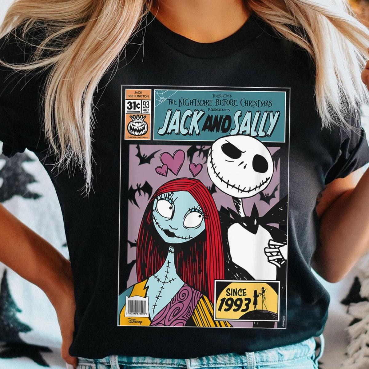 Jack Skellington Sally Since 1993 Nightmare Before Christmas Shirt 1