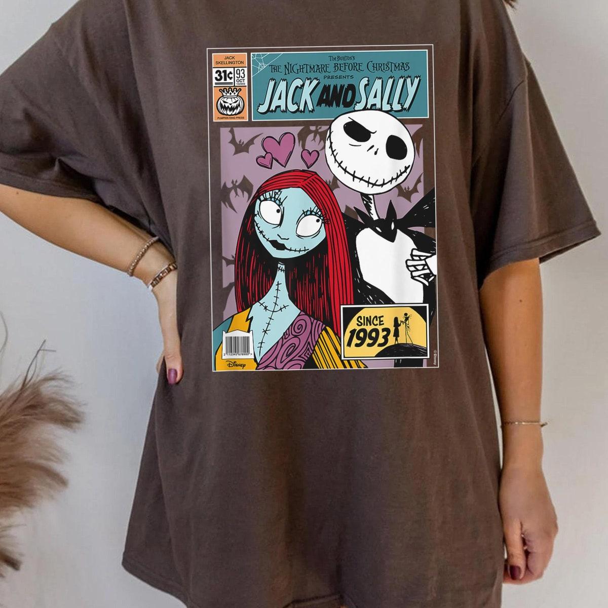 Jack Skellington Sally Since 1993 Nightmare Before Christmas Shirt 3