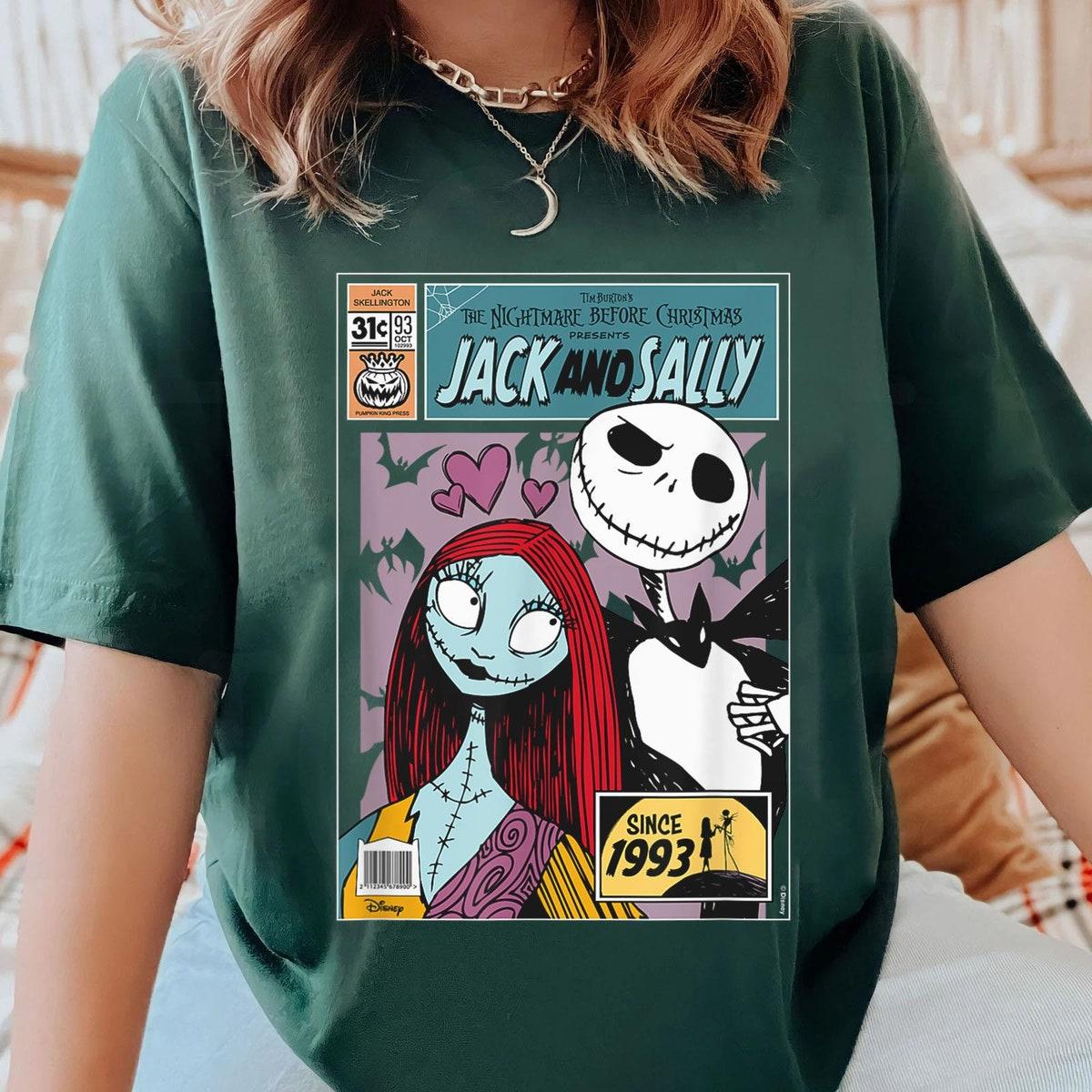 Jack Skellington Sally Since 1993 Nightmare Before Christmas Shirt 4