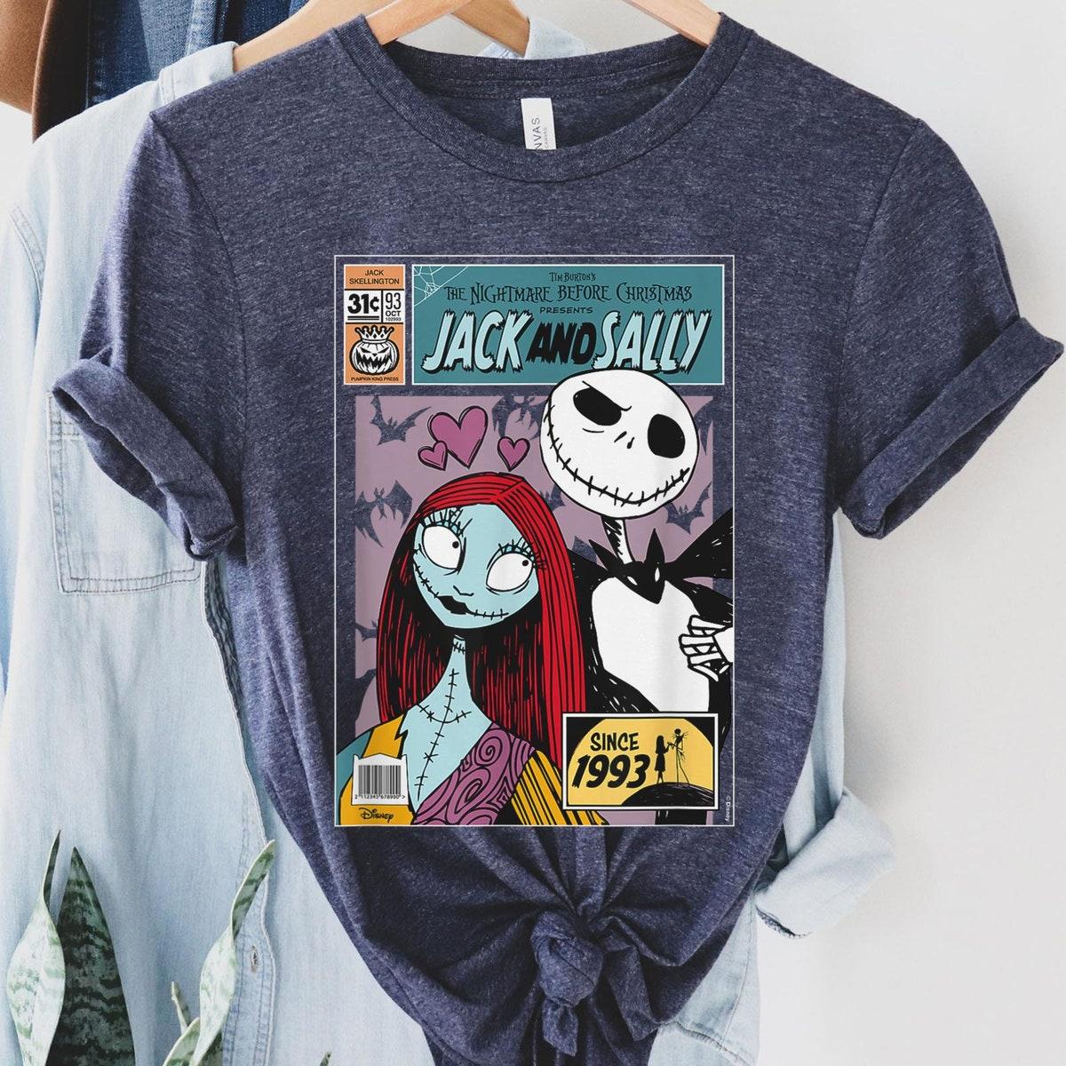 Jack Skellington Sally Since 1993 Nightmare Before Christmas Shirt 5