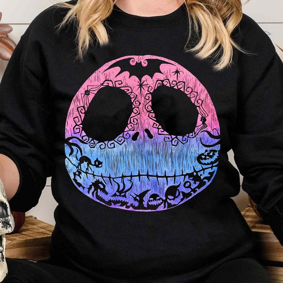 Jack Skellington Skull Big Face Nightmare Before Christmas Shirt 1