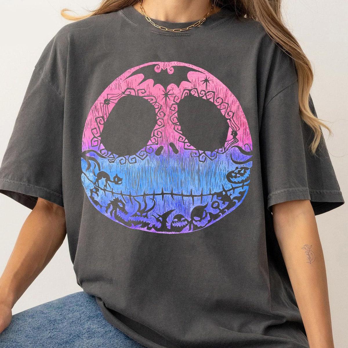 Jack Skellington Skull Big Face Nightmare Before Christmas Shirt 3