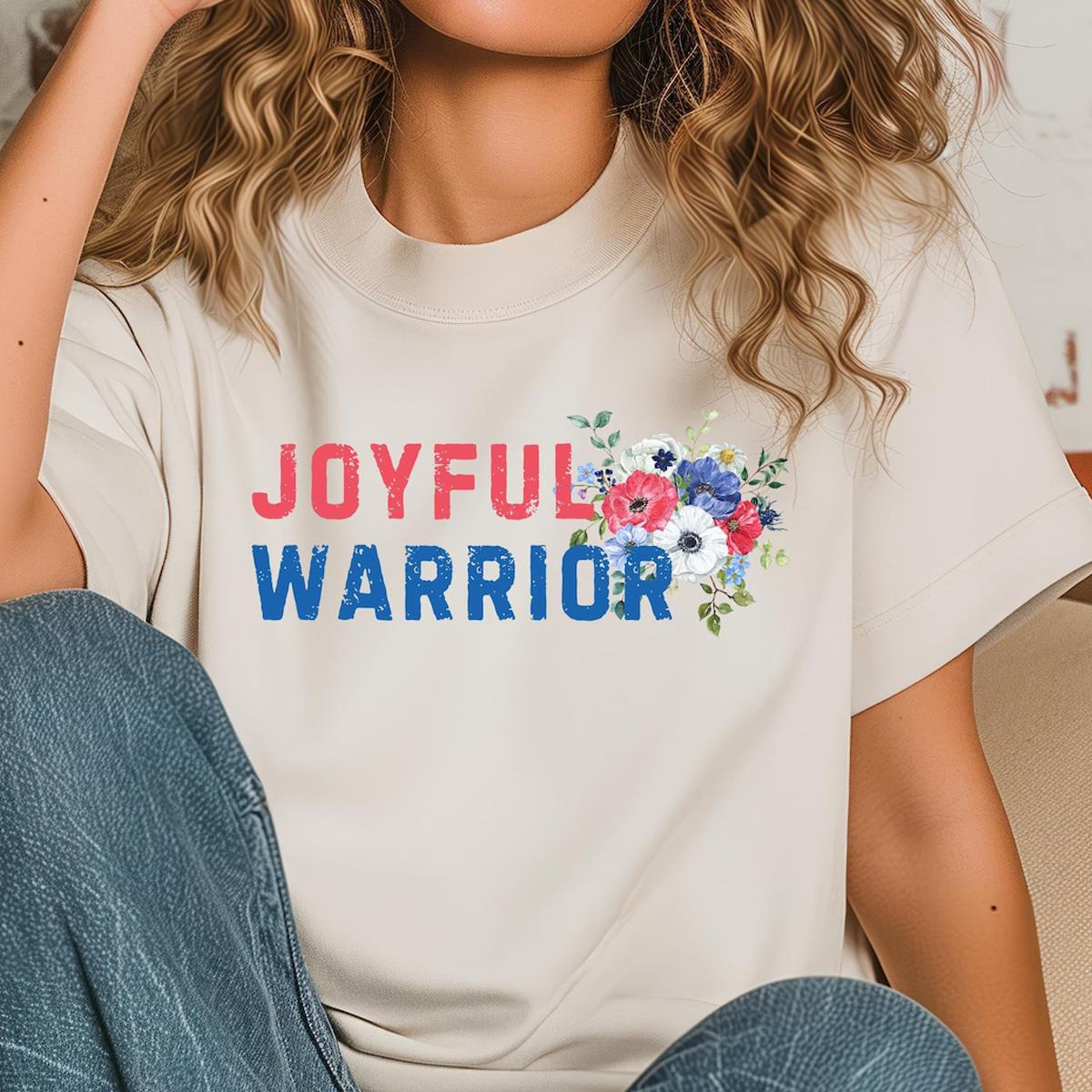 Joyful Warrior Kamala Harris 2024 Us Election President Tim Walz Kamala Harris Shirt 1