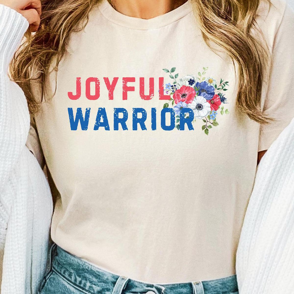 Joyful Warrior Kamala Harris 2024 Us Election President Tim Walz Kamala Harris Shirt 2