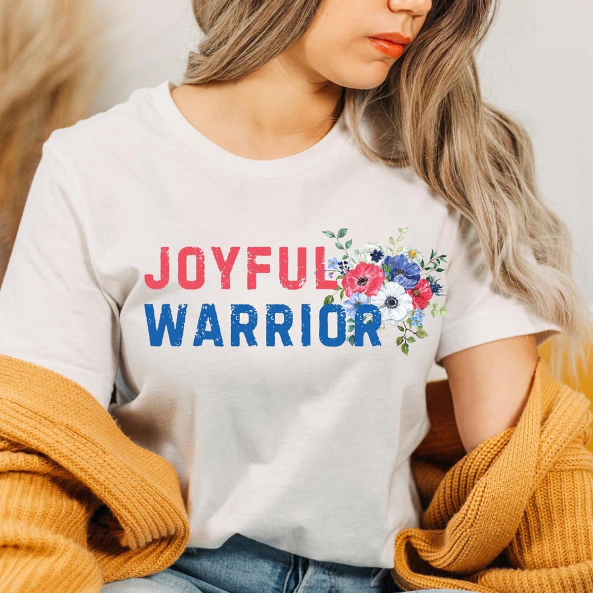 Joyful Warrior Kamala Harris 2024 Us Election President Tim Walz Kamala Harris Shirt 4