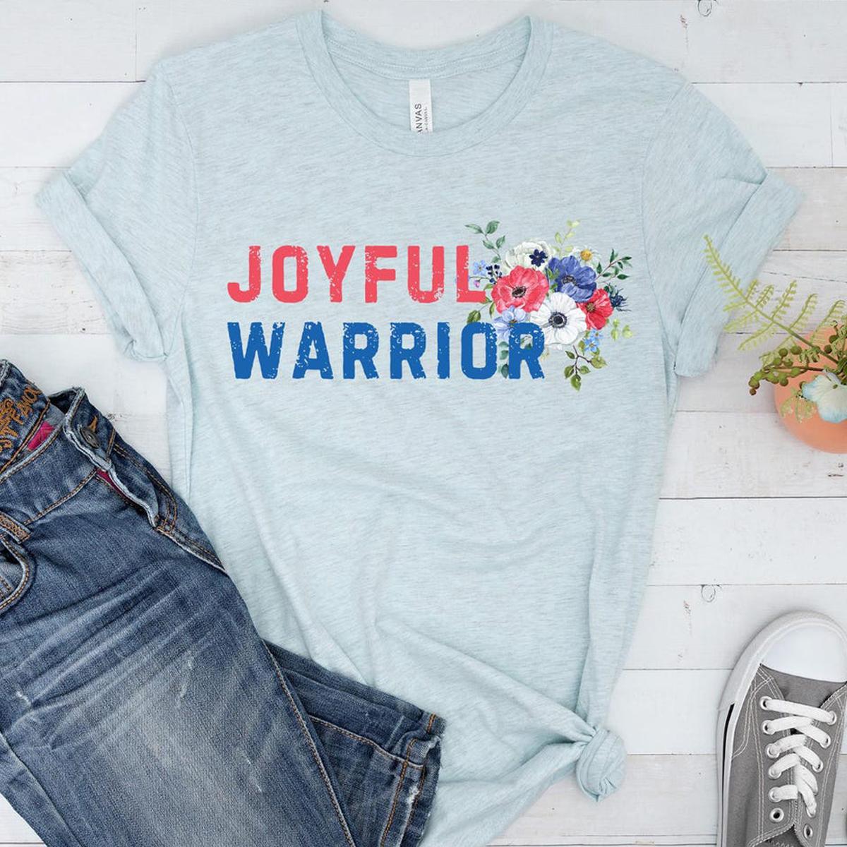 Joyful Warrior Kamala Harris 2024 Us Election President Tim Walz Kamala Harris Shirt 6