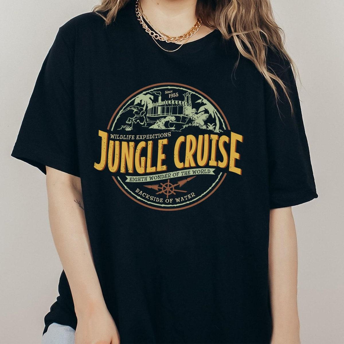 Jungle Cruise Ride Back Side Of Water Vintage Disney Shirt 1