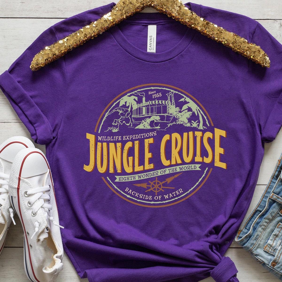 Jungle Cruise Ride Back Side Of Water Vintage Disney Shirt 2