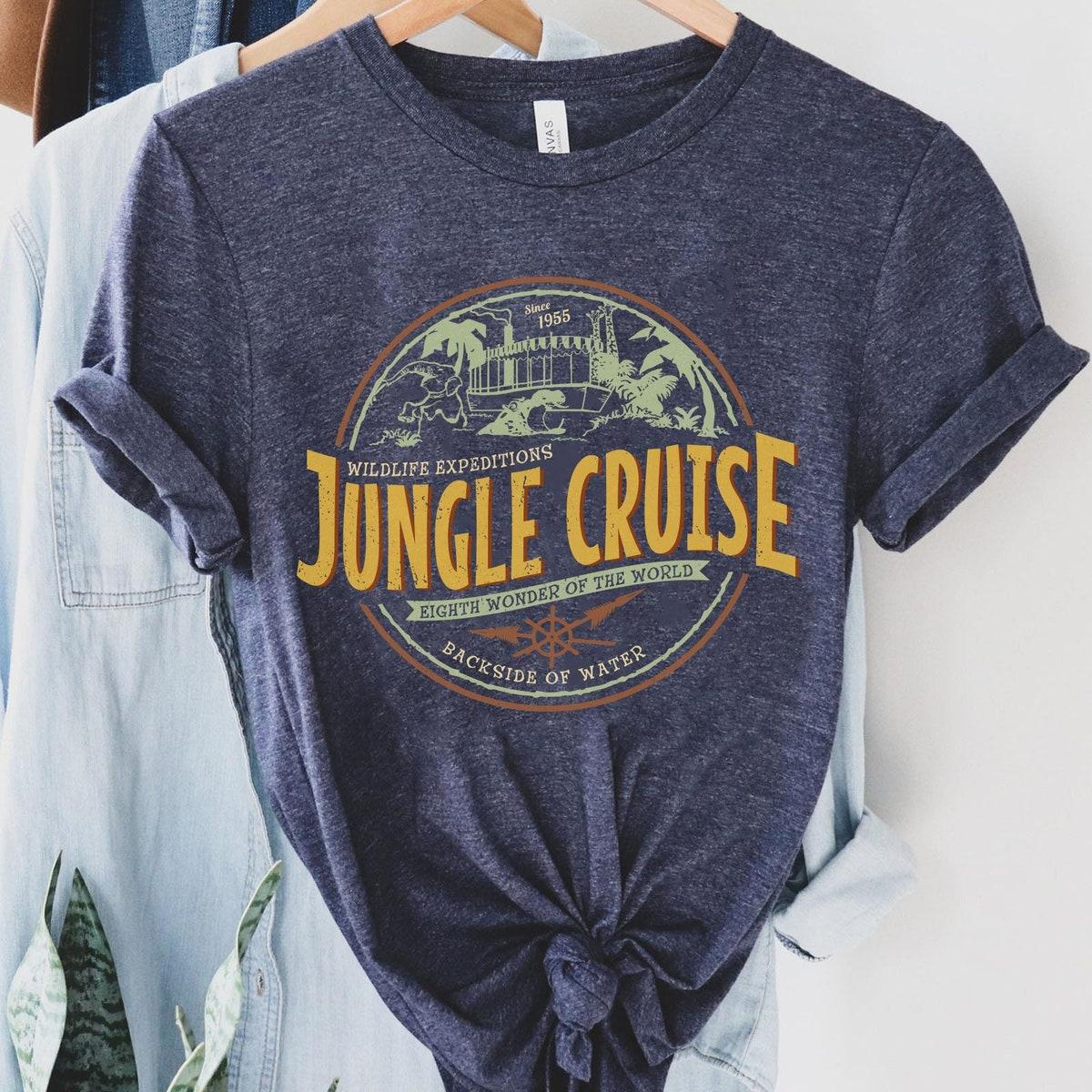 Jungle Cruise Ride Back Side Of Water Vintage Disney Shirt 3