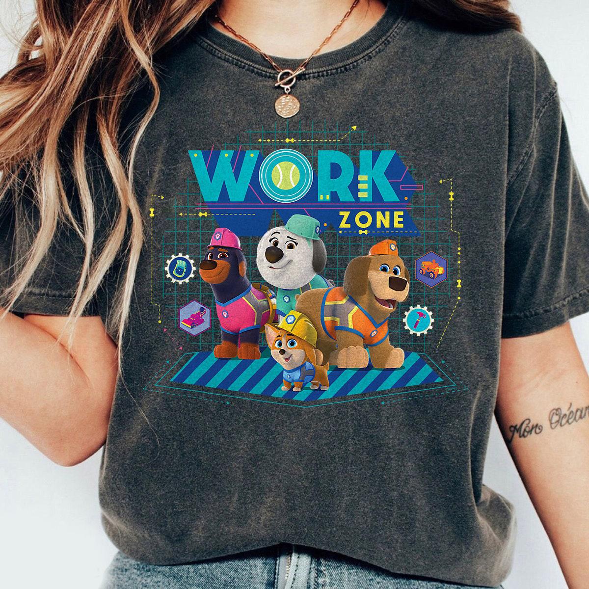 Junior Pupstruction Work Zone Phinny Roxy Luna Shirt 1