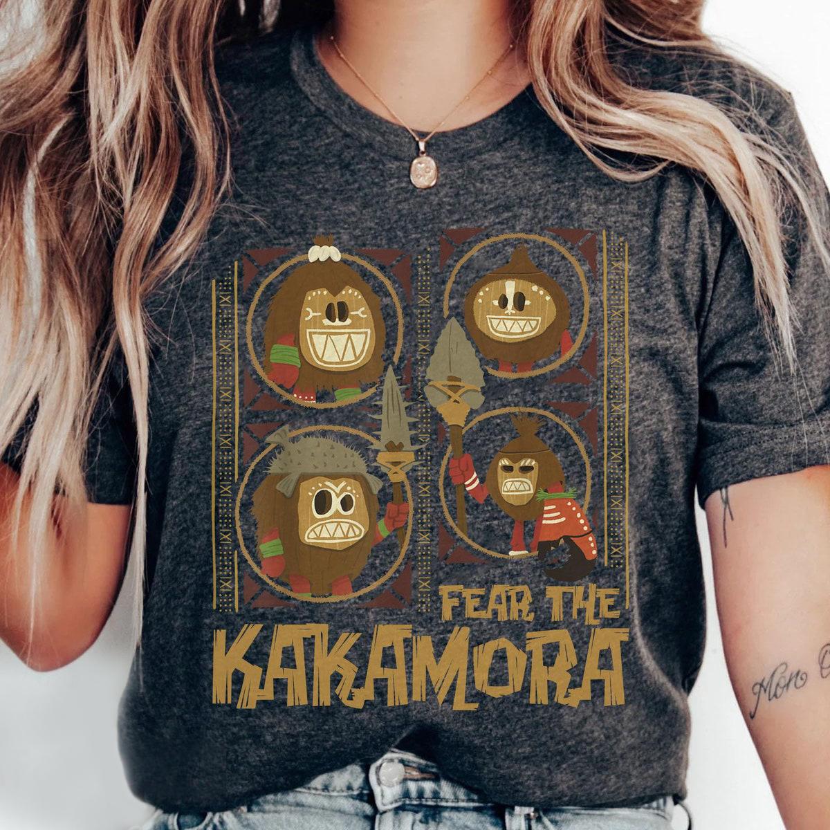 Kakamora Moana Fear The Kakamora Tiki Style Group Portrait Shirt 4