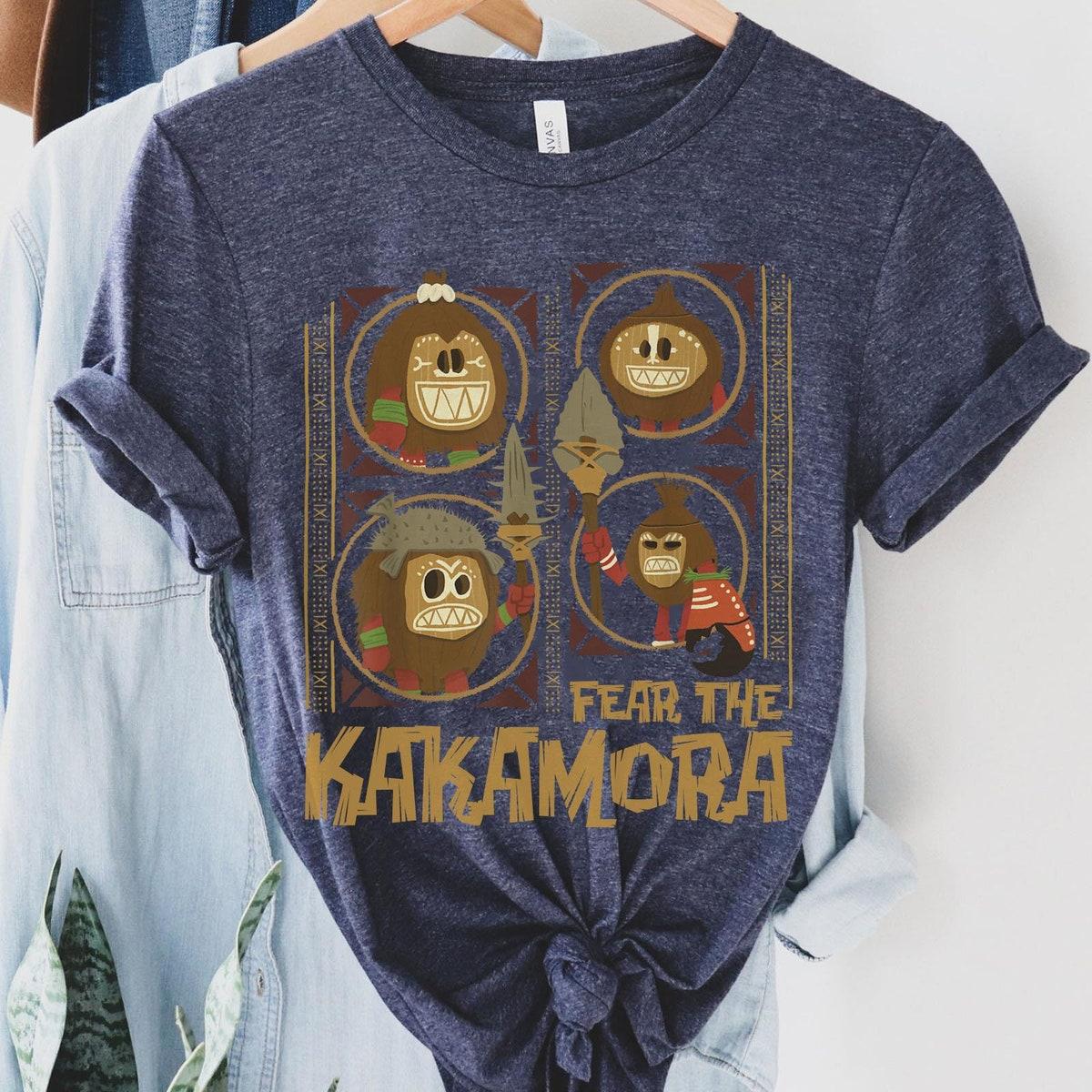 Kakamora Moana Fear The Kakamora Tiki Style Group Portrait Shirt 5