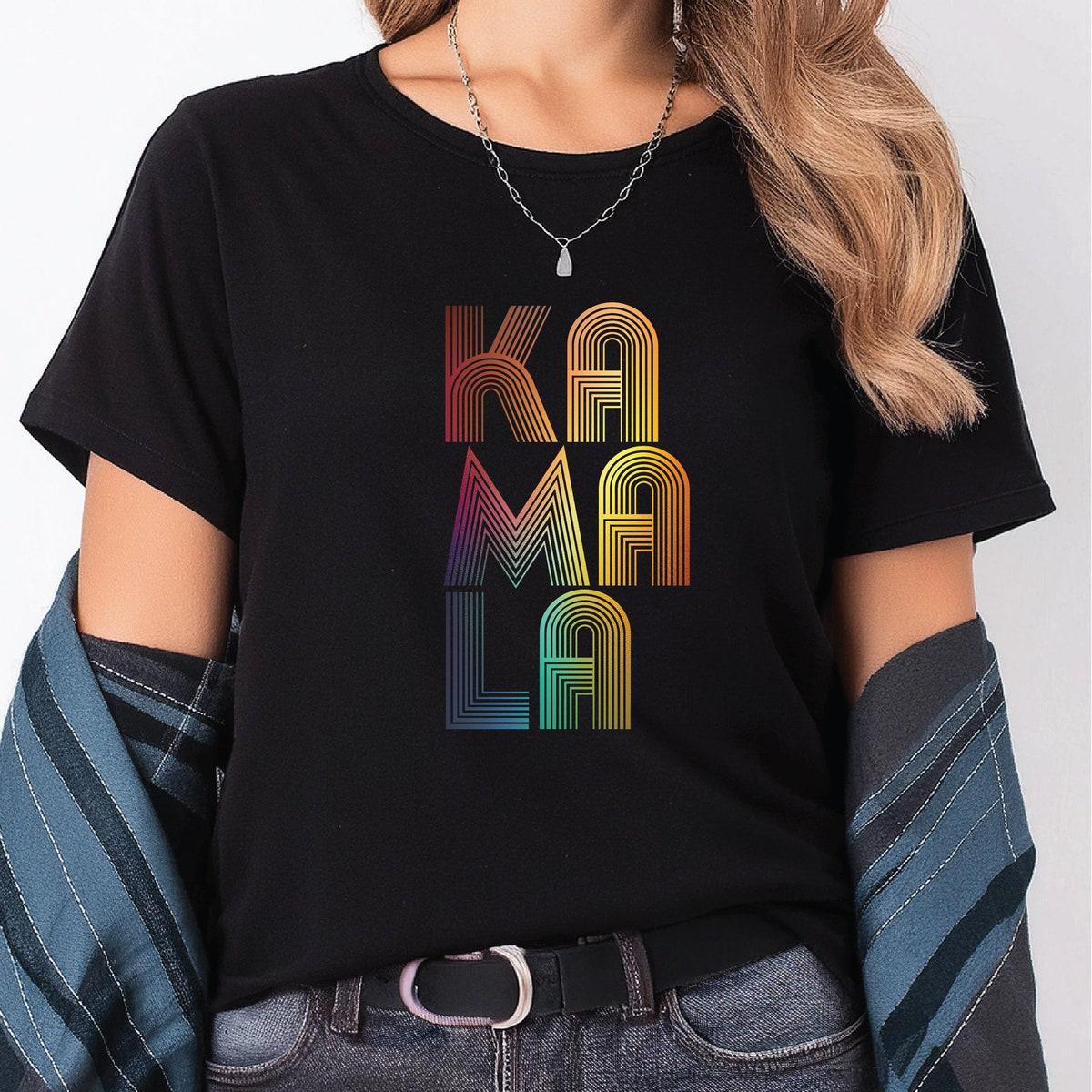 Kamala Disco Fon Kamala Harris Fabulous Rainbow Shirt 1