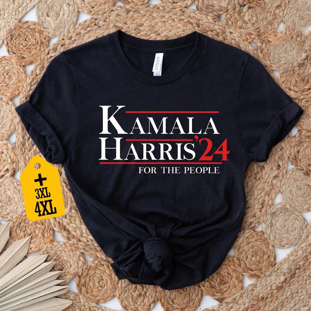 Kamala Harris 24 For The People Shirt Madam President Kamala Harris Tee 3