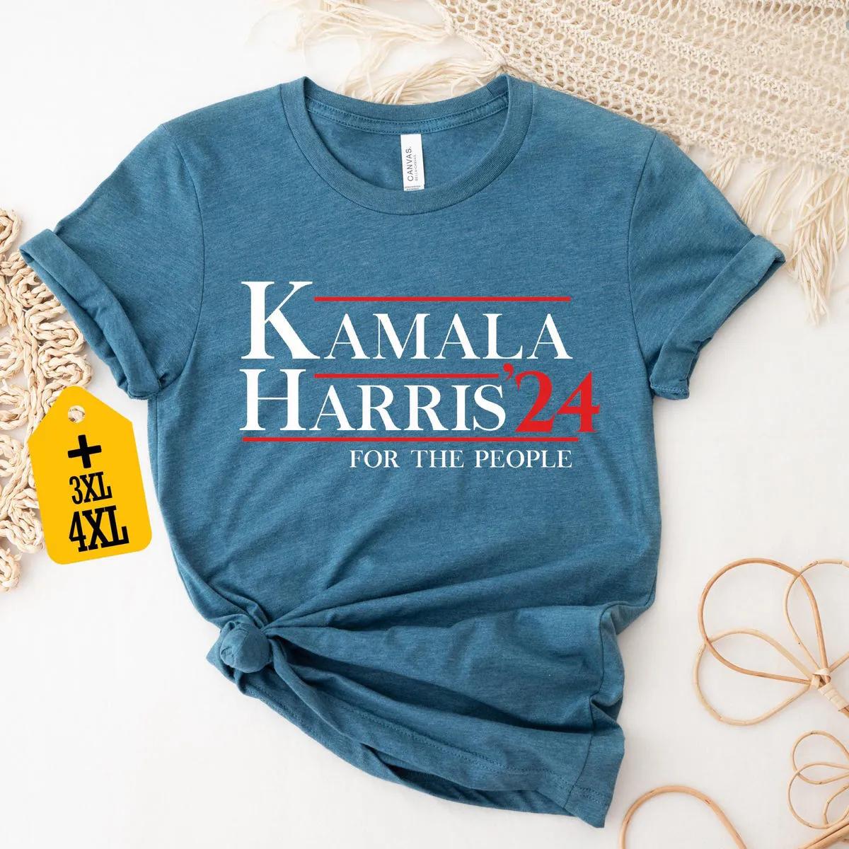 Kamala Harris 24 For The People Shirt Madam President Kamala Harris Tee 4