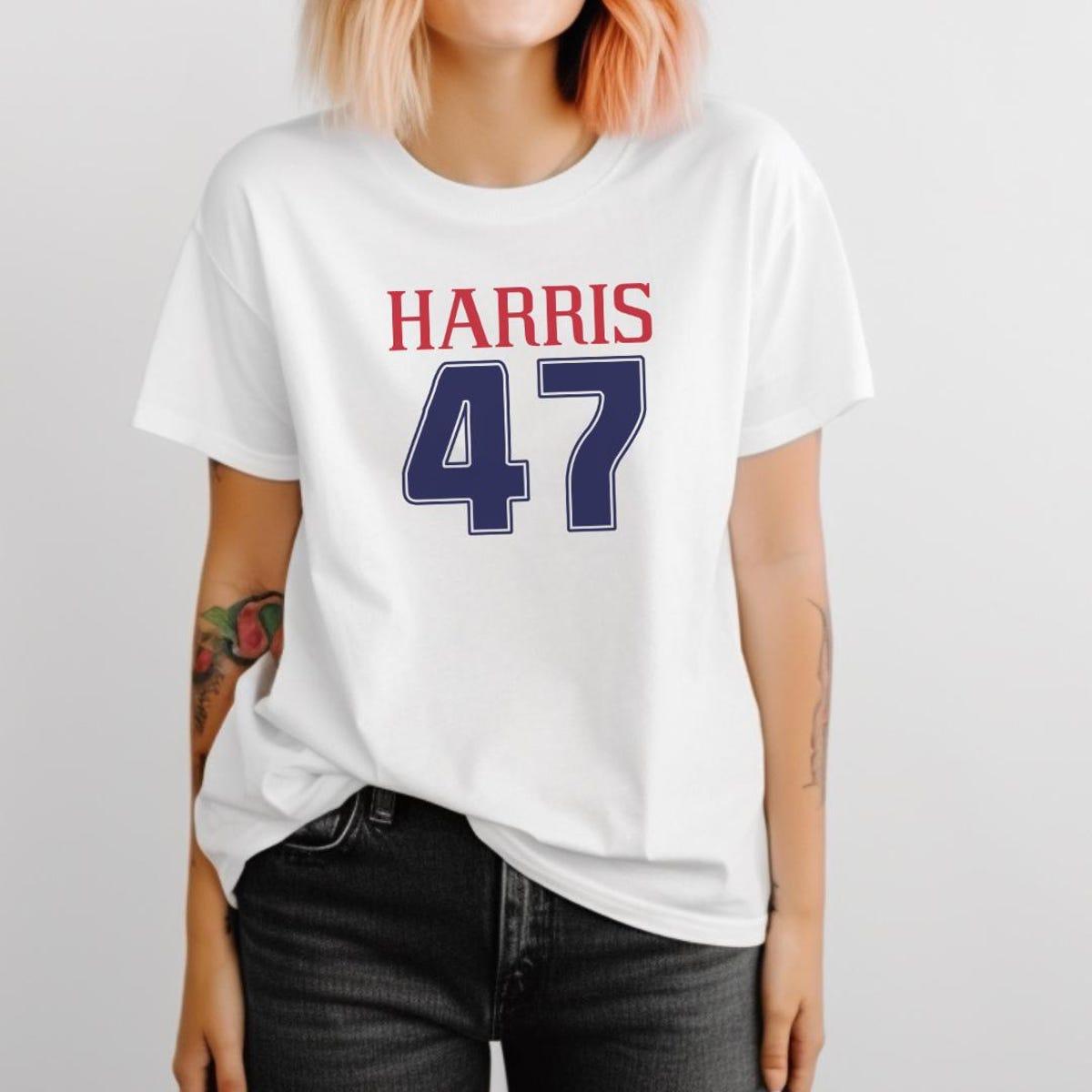 Kamala Harris 47 Shirt Election 2024 Madam President Vote Blue Kamala Harris Tee 2