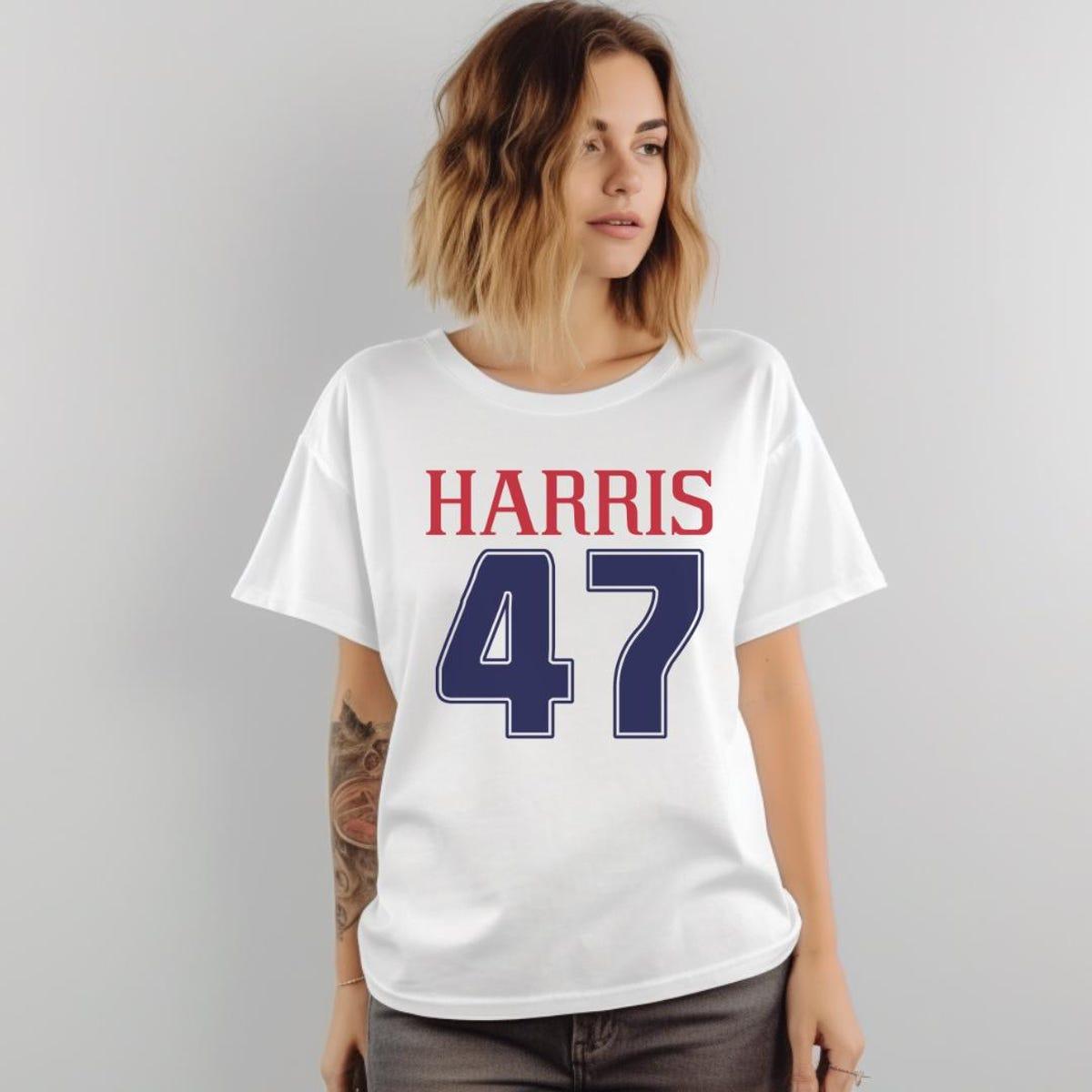 Kamala Harris 47 Shirt Election 2024 Madam President Vote Blue Kamala Harris Tee 3