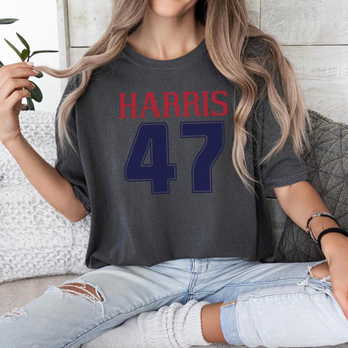 Kamala Harris 47 Shirt Election 2024 Madam President Vote Blue Kamala Harris Tee 4