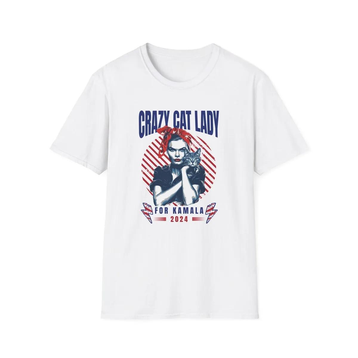 Kamala Harris Childless Cat Ladies for Kamala Shirt 2