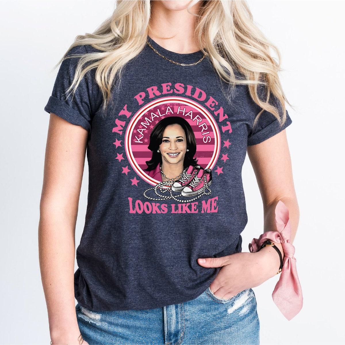 Kamala Harris Let's Finish The Job Shirt President Kamala Harris 2024 Tee 5