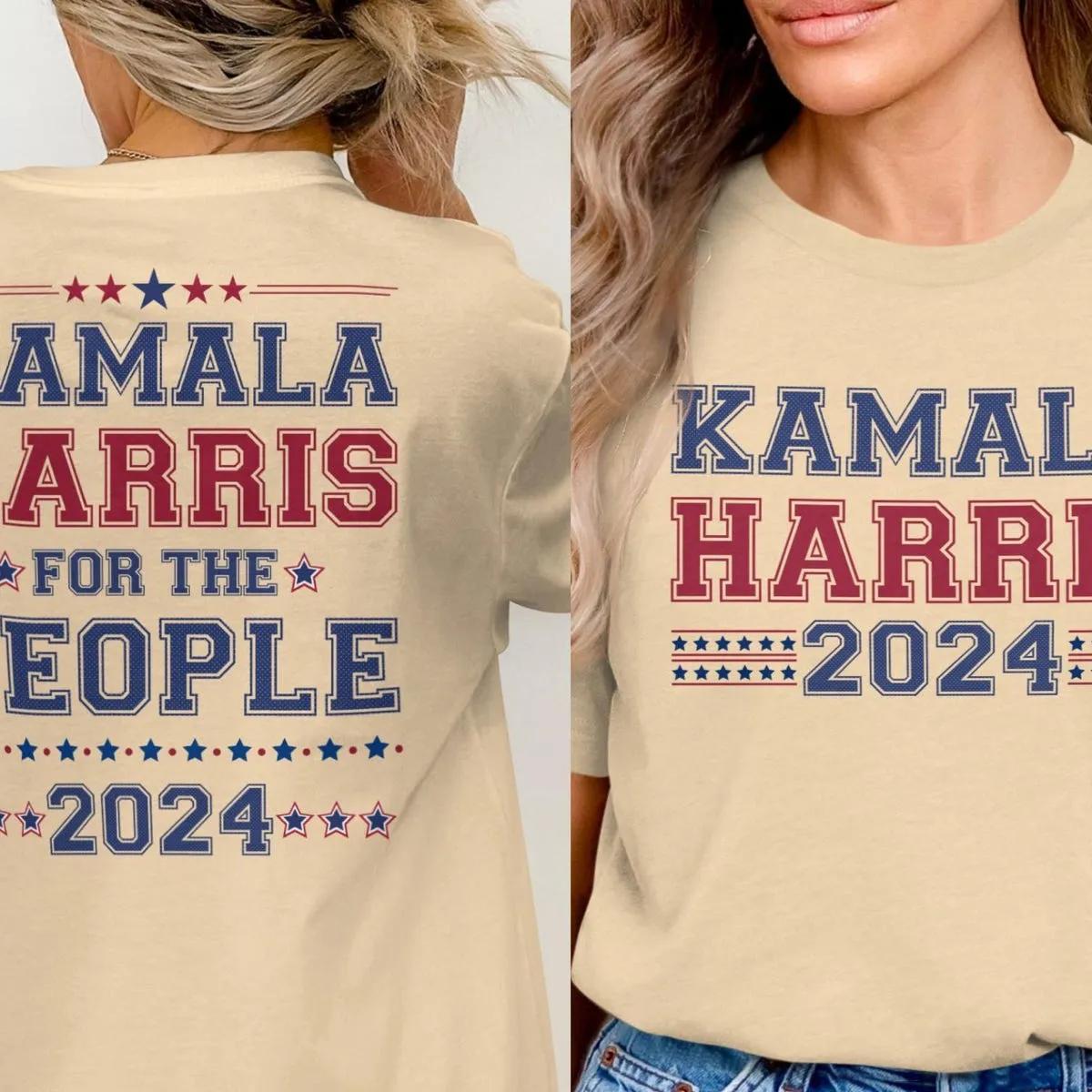 Kamala Harris Shirt Madam President Harris 2024 Tee 2