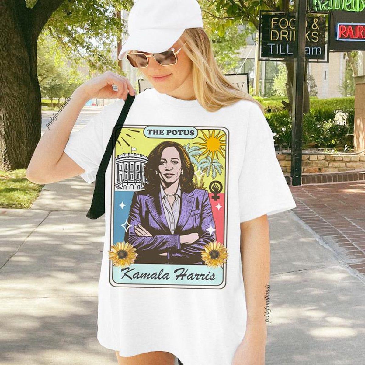 Kamala Harris Tarot Card Harris 2024 Kamala 47 Shirt 4