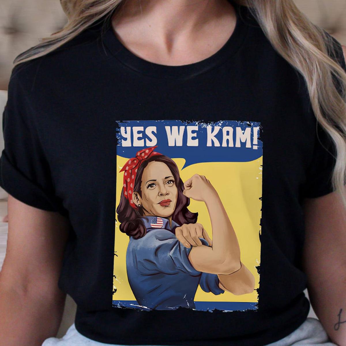 Kamala Harris Yes We Kam Kamala Harris For President 2024 Shirt 1