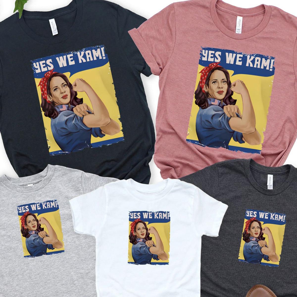 Kamala Harris Yes We Kam Kamala Harris For President 2024 Shirt 6