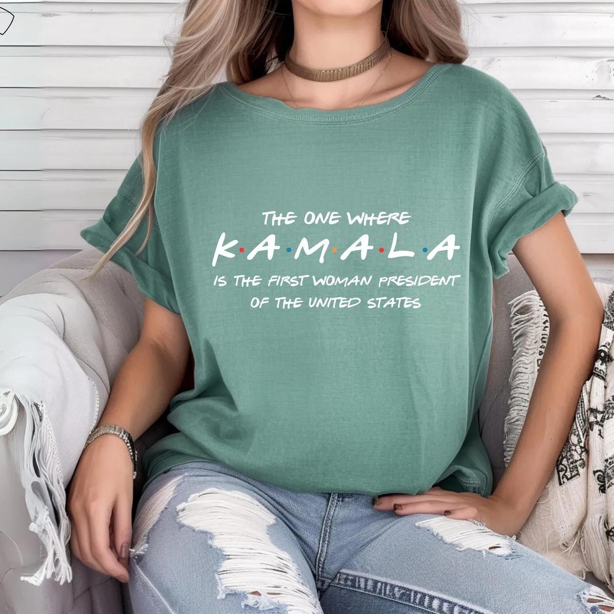 Kamala Harris for President 2024 Shirt Support Kamala Harris Tee 2