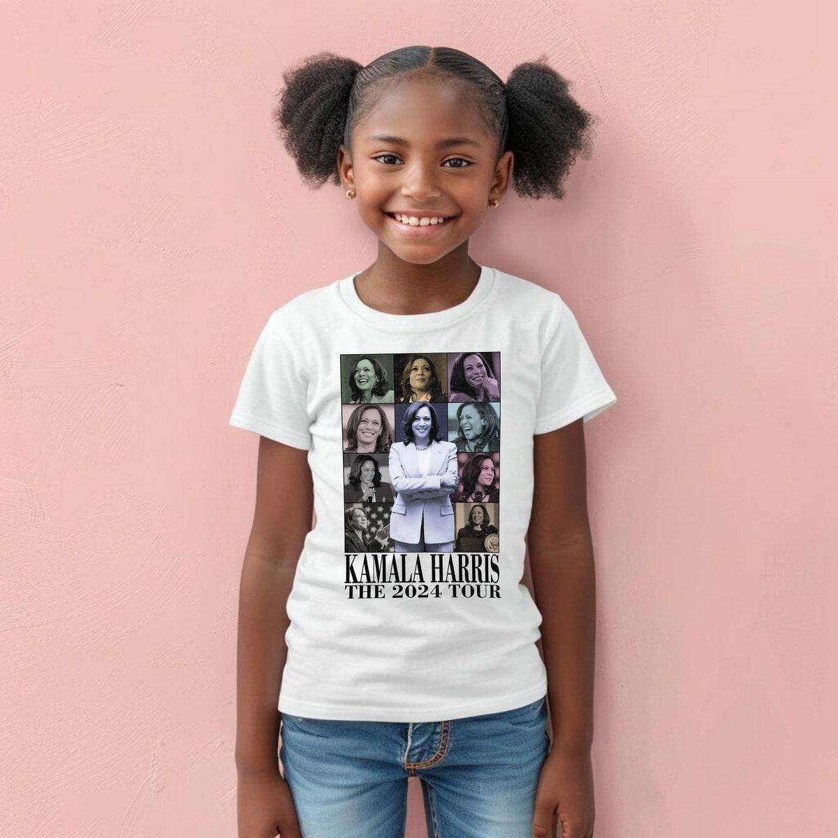 Kamala Kids Eras Tour Shirt Kamala Harris The 2024 Tourtee 4