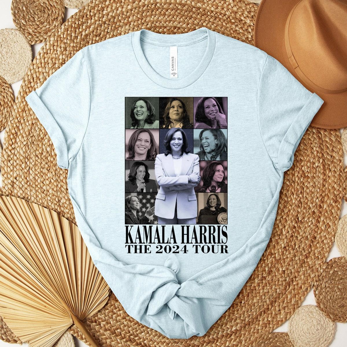 Kamala Kids Eras Tour Shirt Kamala Harris The 2024 Tourtee 7