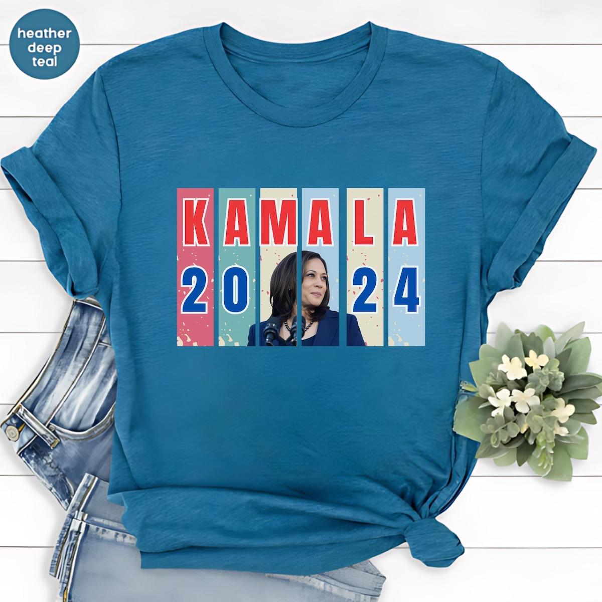 Kamala Retro Shirt I'm Speaking Kamala Us Rally 2024 Tee 1