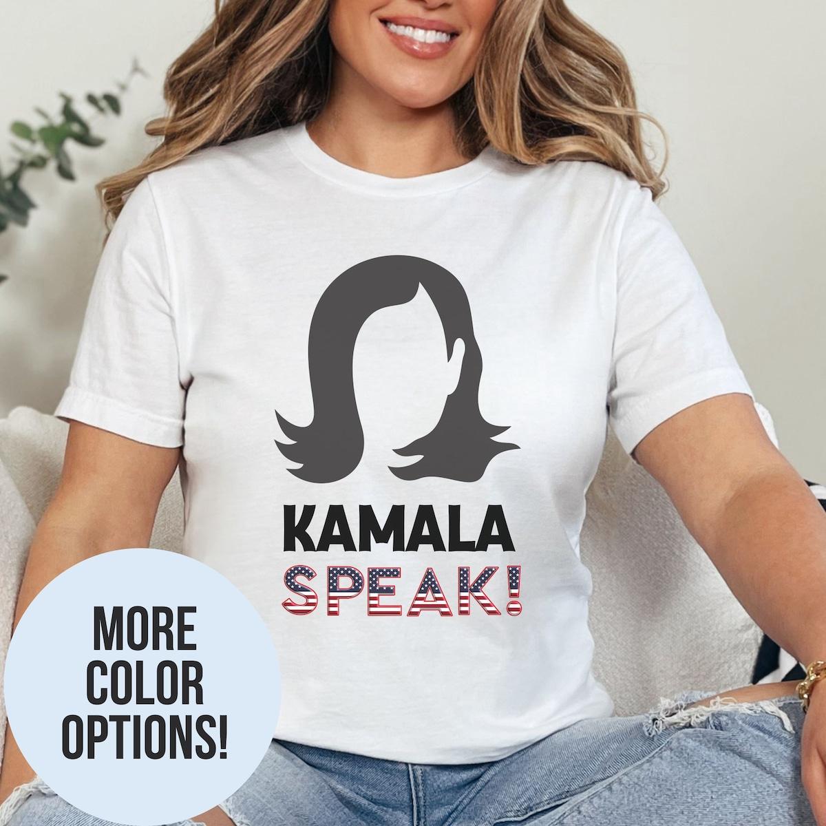 Kamala Speak Election 2024 Shirt 2