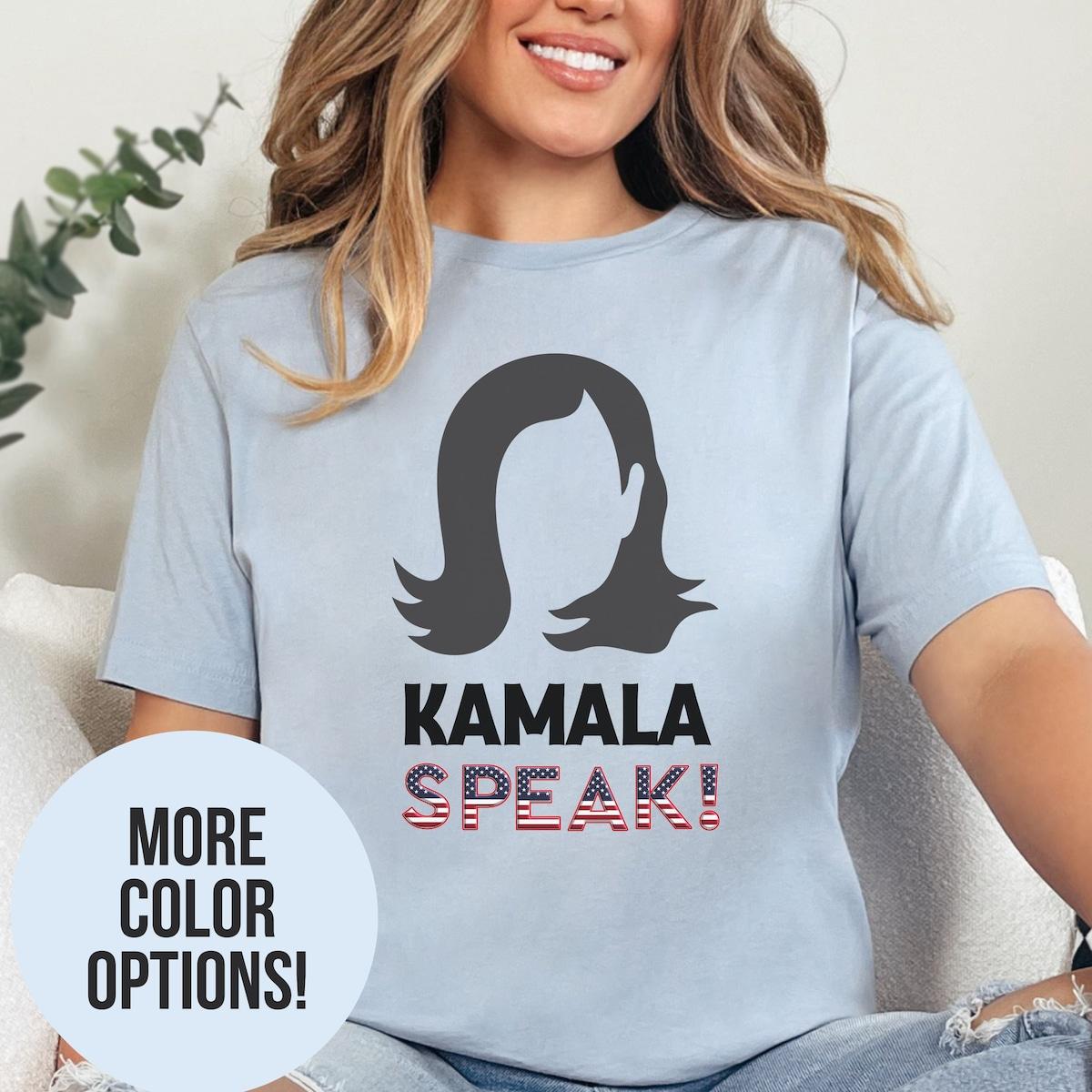 Kamala Speak Election 2024 Shirt 3