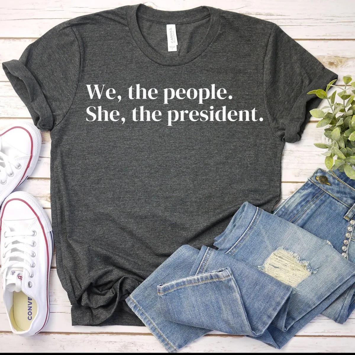 Kamala for President Shirt Liberal Feminist Kamala Harris 2024 Tee 2