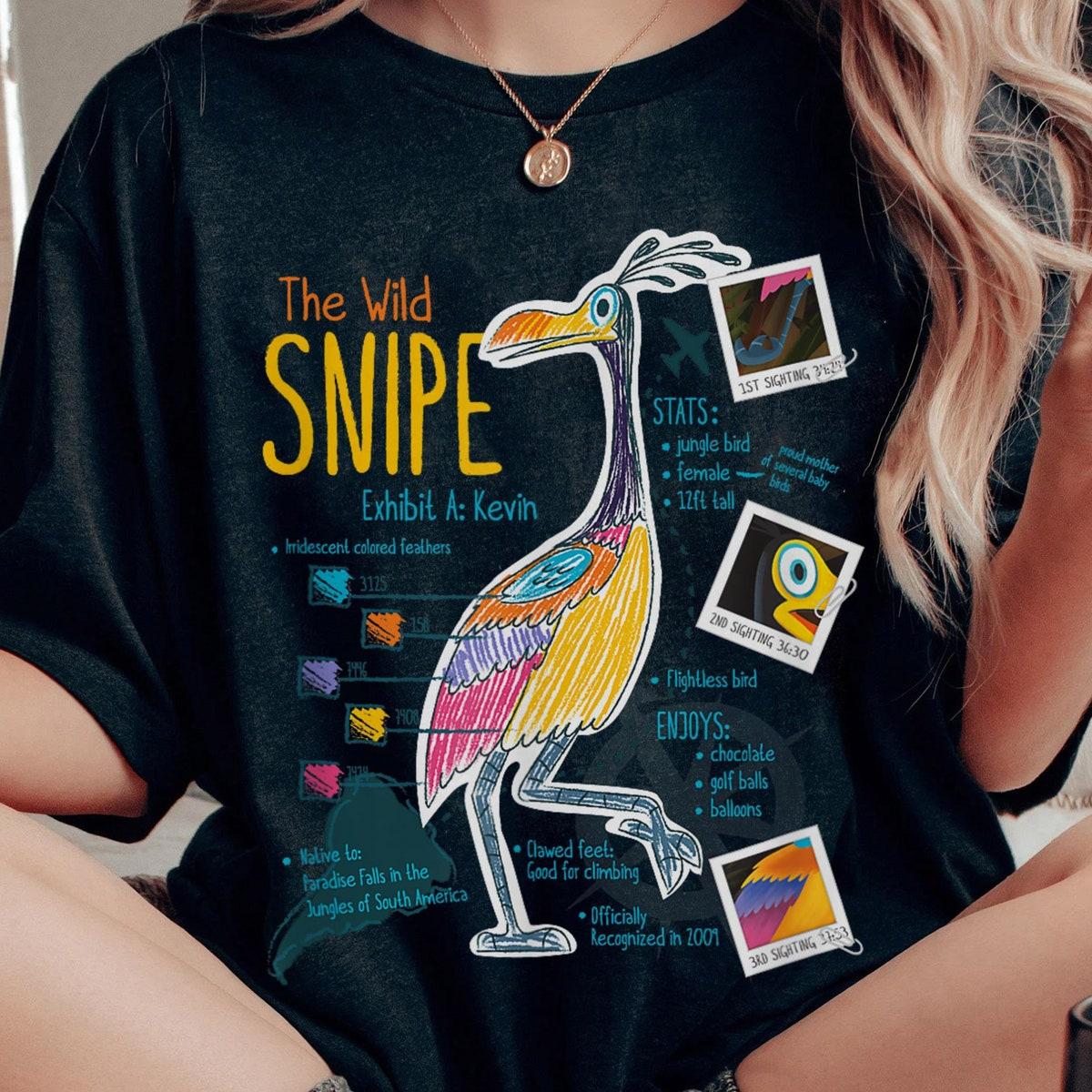 Kevin Bird Portrait The Wild Snipe Shirt 1