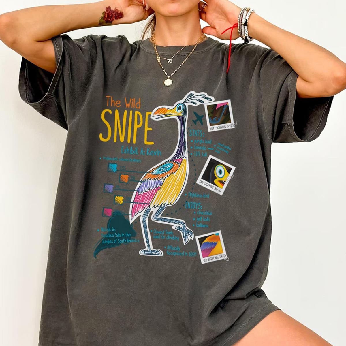 Kevin Bird Portrait The Wild Snipe Shirt 3