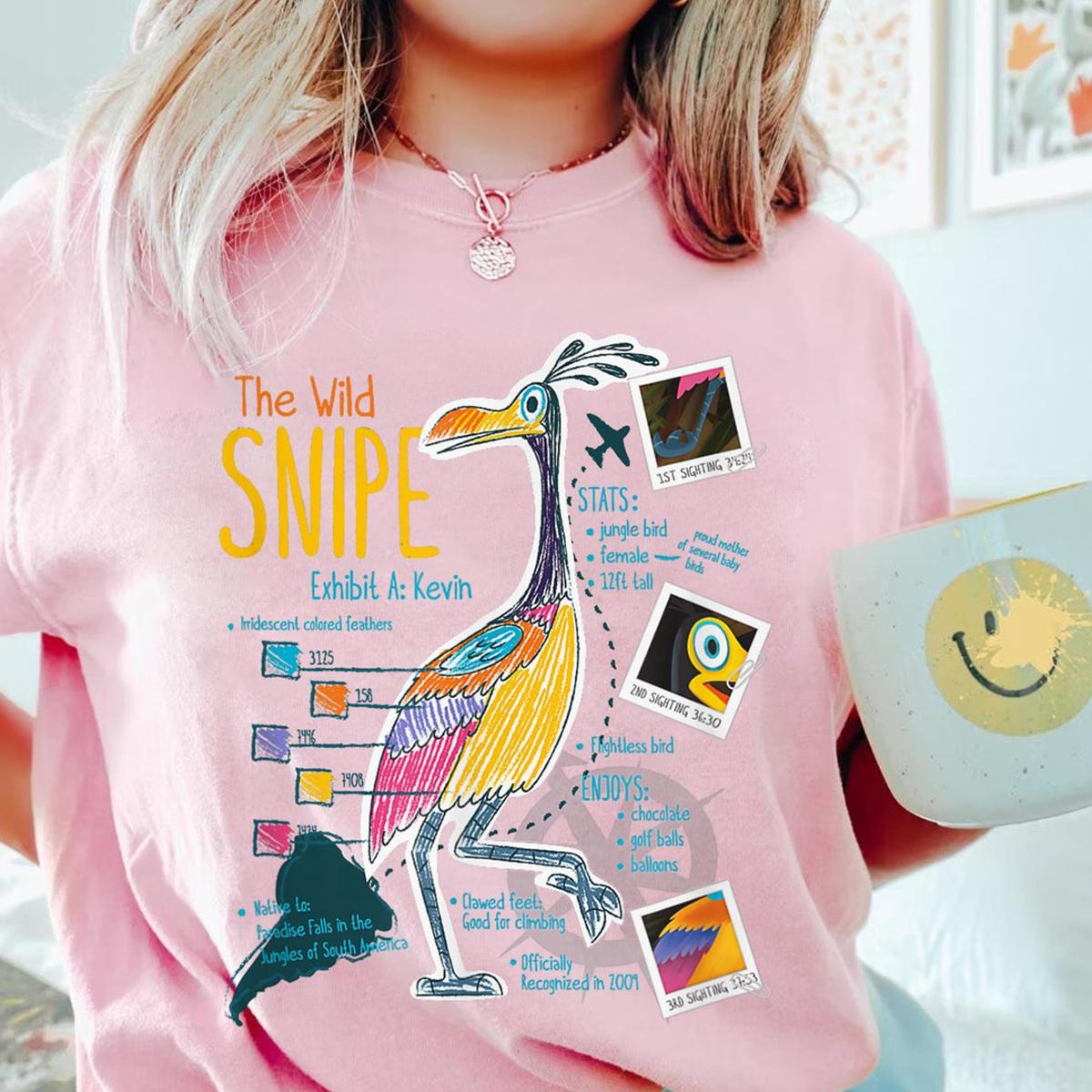 Kevin Bird Portrait The Wild Snipe Shirt 4