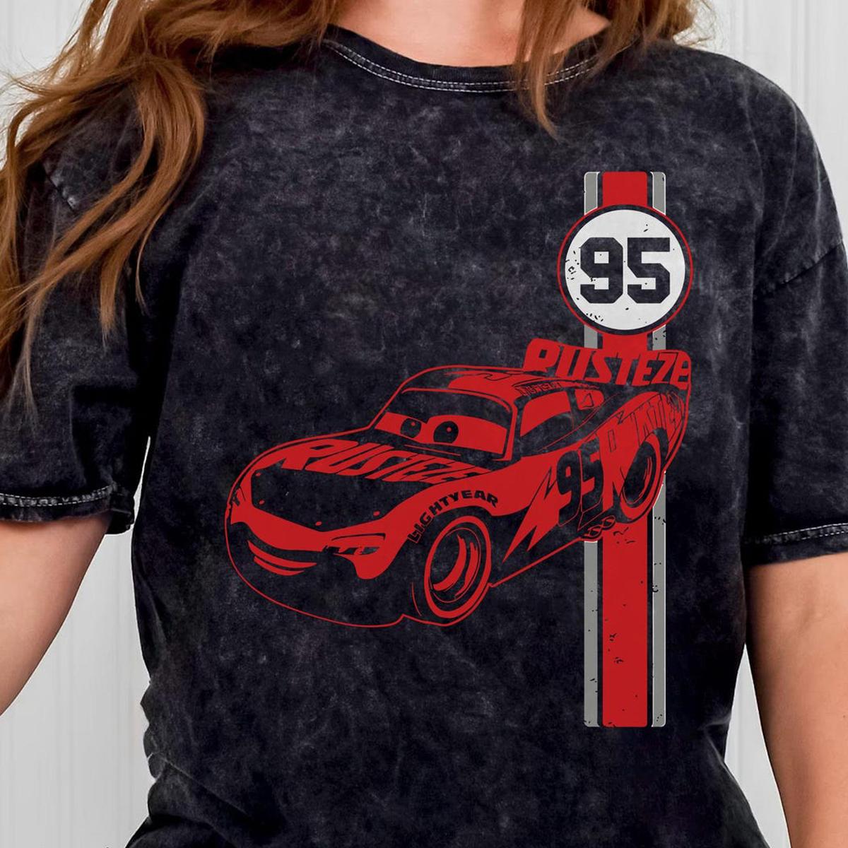 Lightning Mcqueen 95 Basic Racer Shirt Cars Disney Shirt 5