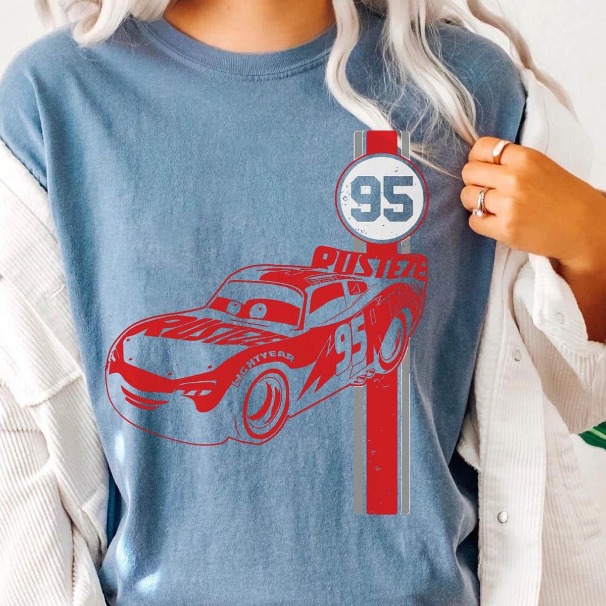 Lightning Mcqueen 95 Basic Racer Shirt Cars Disney Shirt 6