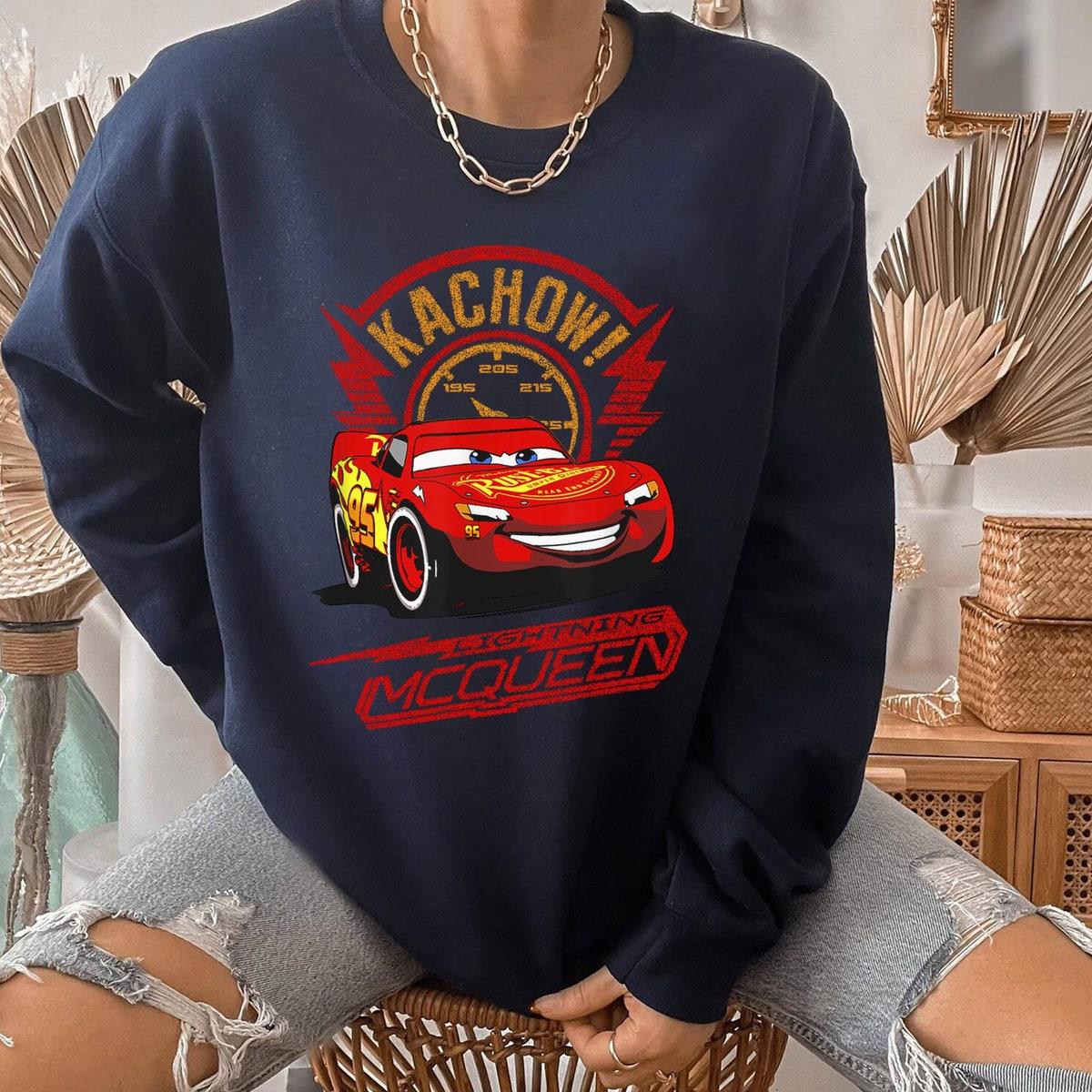 Lightning Mcqueen 95 Kachow Disney Pixar Cars Shirt 2