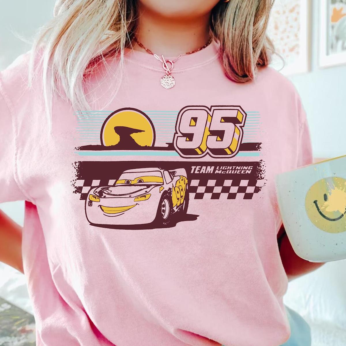 Lightning Mcqueen 95 Shirt Disney Pixar Cars Shirt 2