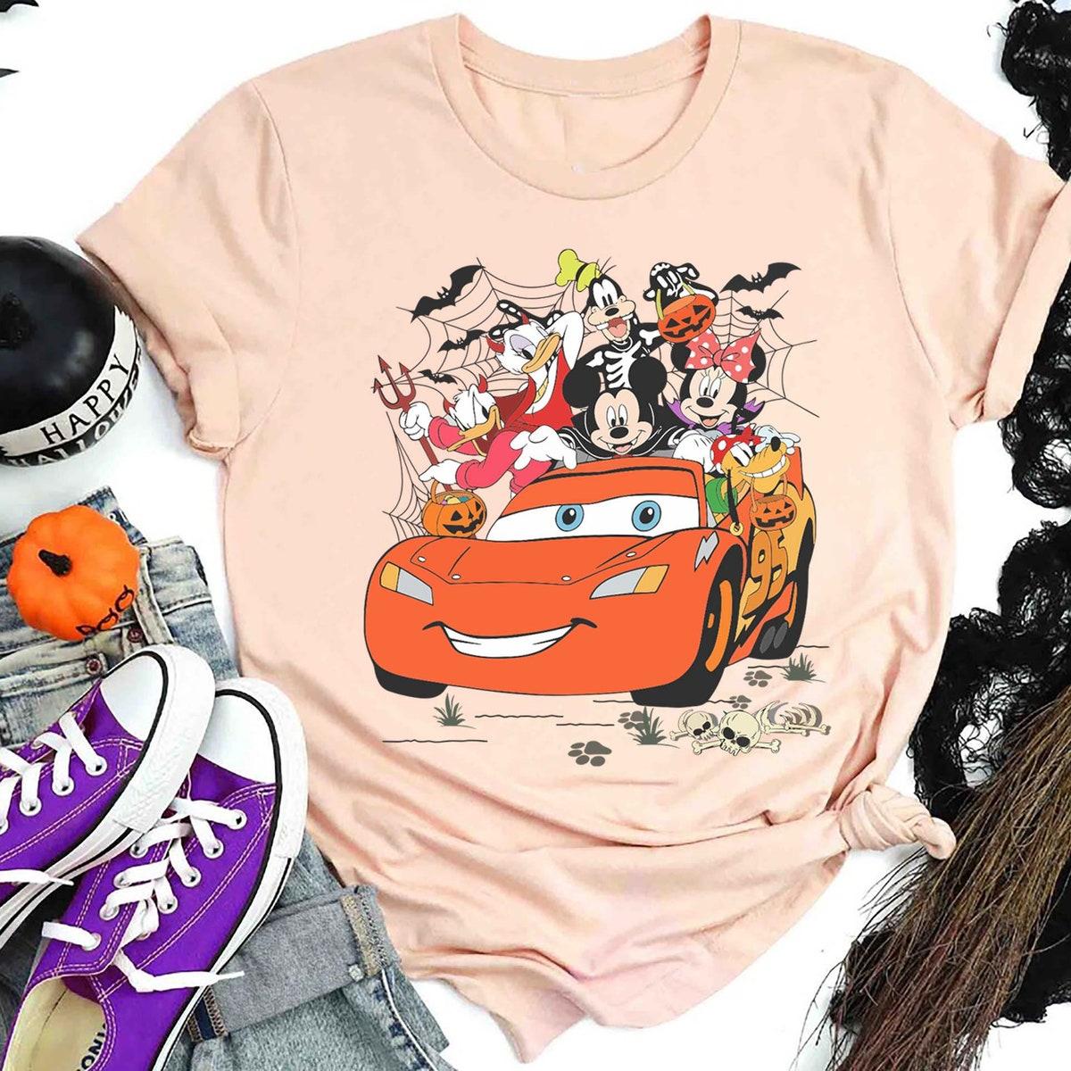 Lightning Mcqueen And Mickey Friends Shirt 3