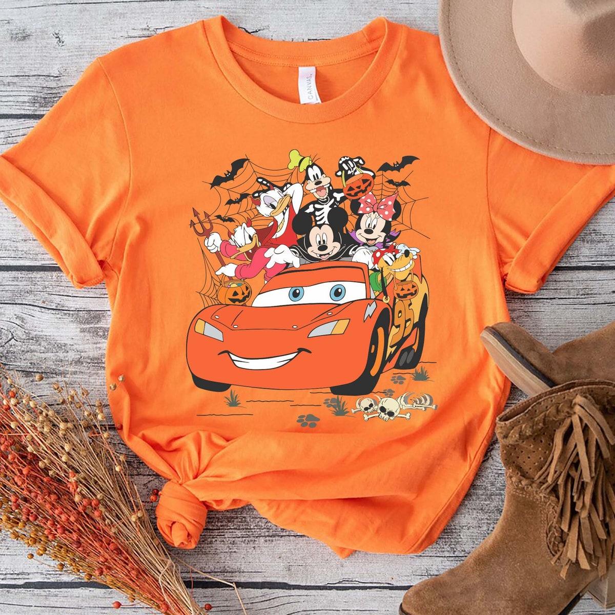 Lightning Mcqueen And Mickey Friends Shirt 5