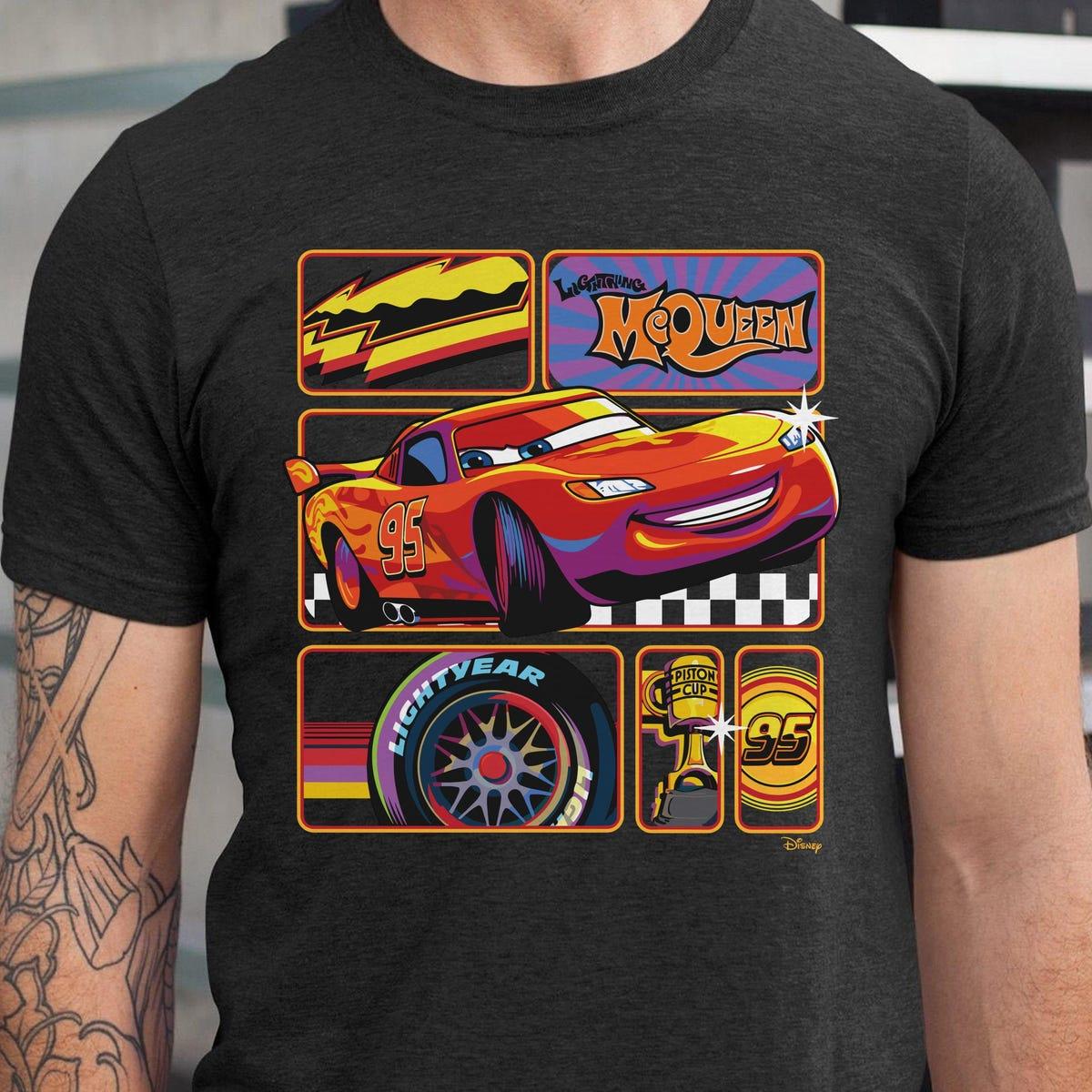 Lightning Mcqueen Best Trophies 95 Kachow Piston Cup Shirt 1