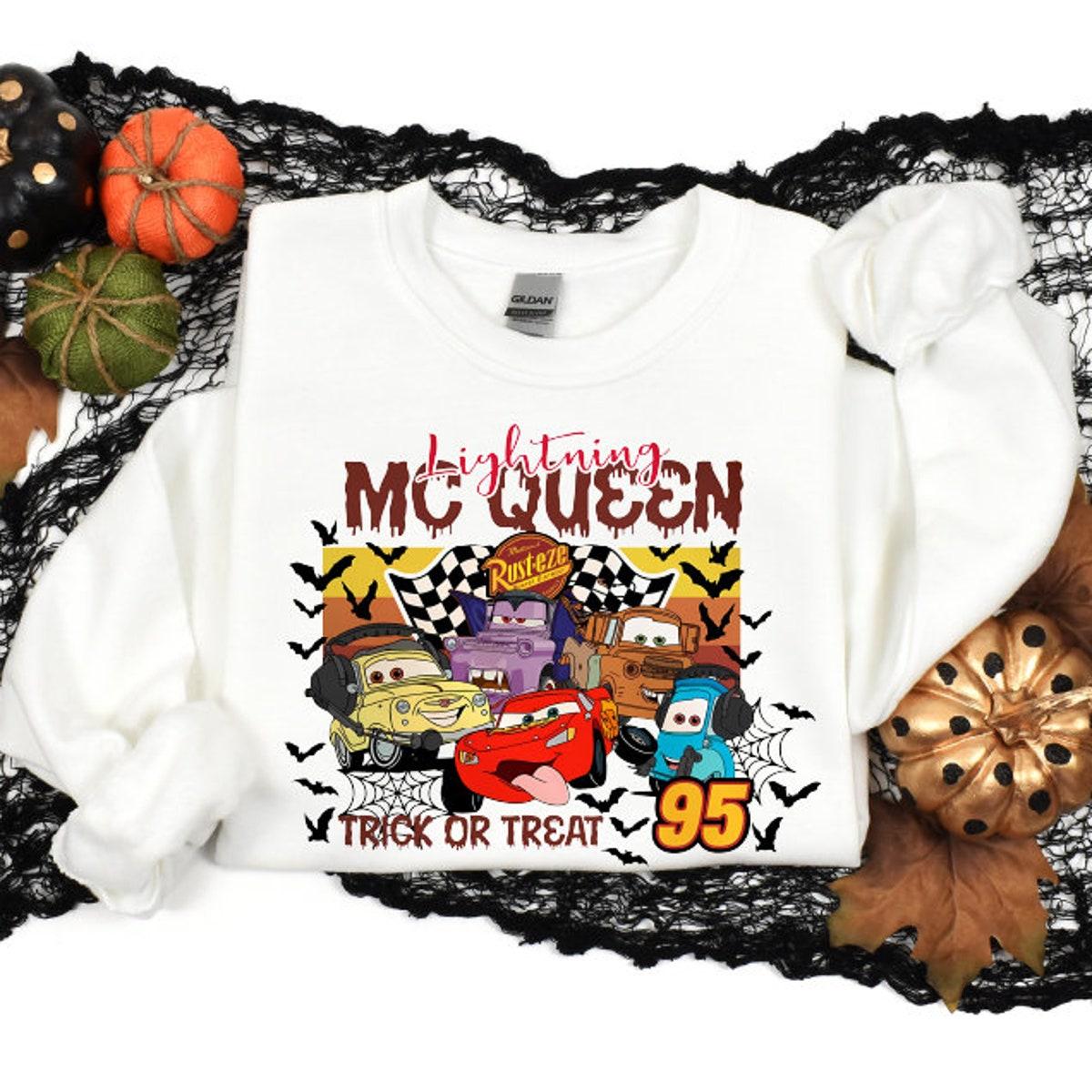 Lightning Mcqueen Cars Halloween Shirt 3