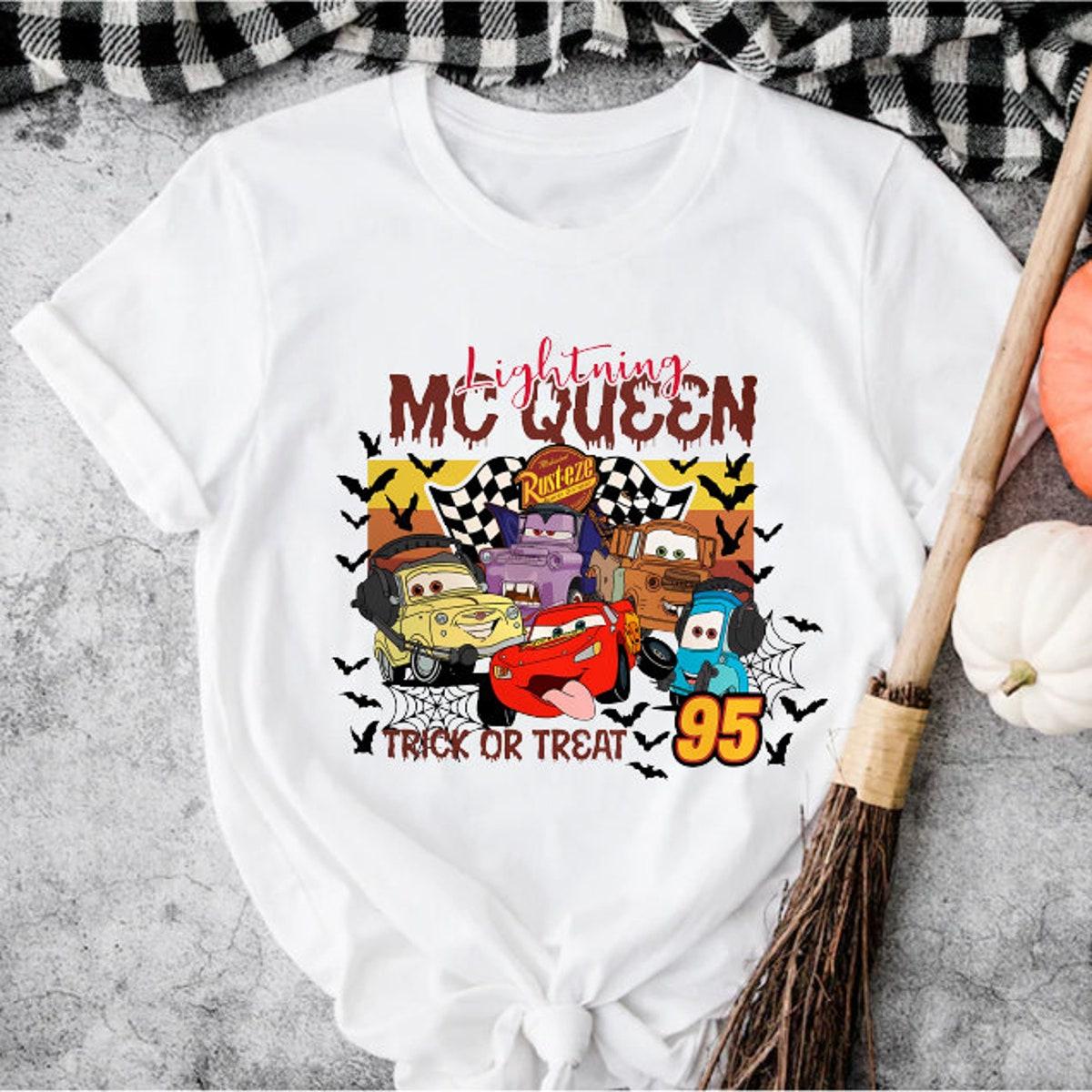 Lightning Mcqueen Cars Halloween Shirt 4