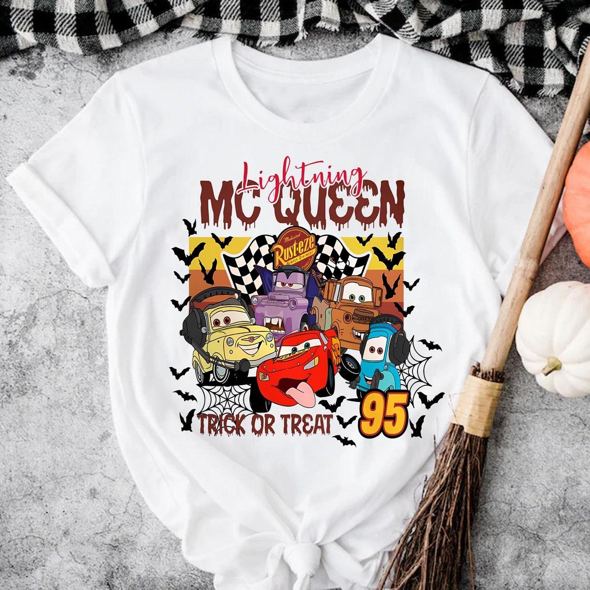 Lightning Mcqueen Trick Or Treat Halloween Shirt 1