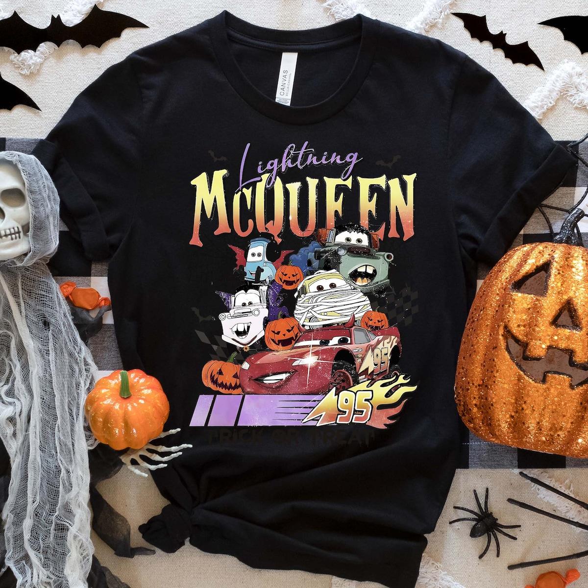 Lightning Mcqueen Trick Or Treat Halloween Shirt 5