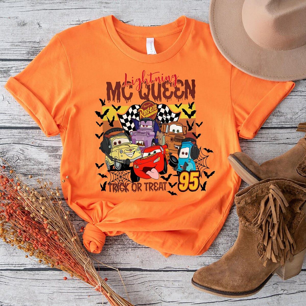 Lightning Mcqueen Trick Or Treat Halloween Shirt 5